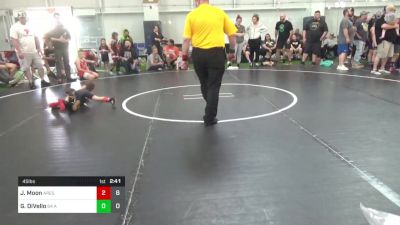 45 lbs Pools - Jayce Moon, Ares W.C. (MI) vs Gabriella DiVello, 84 Athletes (VA)