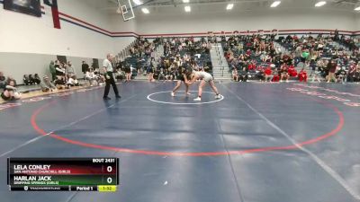 145 lbs Semifinal - Harlan Jack, Dripping Springs (Girls) vs Lela Conley, San Antonio Churchill (Girls)