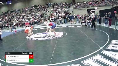 3rd Place Match - Kooper Keenan, Crimson Cliffs High vs Zach Halligan, Mountain Crest