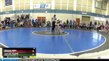 78 lbs Round 1 (4 Team) - Miles Mays, Brownsburg vs BRAYANT ROBERTSON, Franklin Community