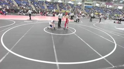 95 lbs Consi Of 16 #1 - Corbin Krantz, Rocky Ford vs James Linenberger, Las Animas Junior High