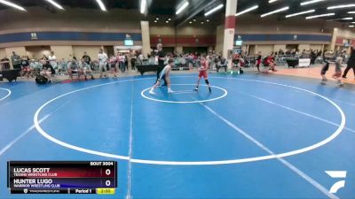 67 lbs Quarterfinal - Lucas Scott, Texans Wrestling Club vs Hunter Lugo, Warrior Wrestling Club