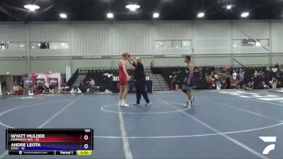 195 lbs Placement Matches (8 Team) - Wyatt Mulder, Minnesota Red vs Andre Leota, Utah