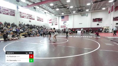 190 lbs Consi Of 4 - Steven Rudnick, Canton vs Andi Dermaku, Terryville/Thomaston