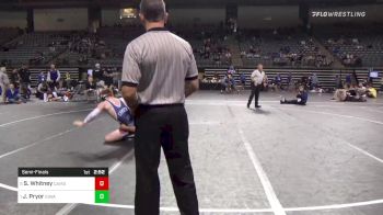 285 lbs Semifinal - Shane Whitney, Camden County vs Jorden Pryor, Iowa Central