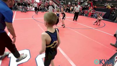 64 lbs Consi Of 8 #2 - Dayne Lee, Enid Youth Wrestling Club vs Easton Pollard, Piedmont