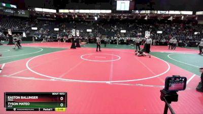 102 lbs Semifinal - Easton Ballinger, PROA vs Tyson Mateo, ATJ1