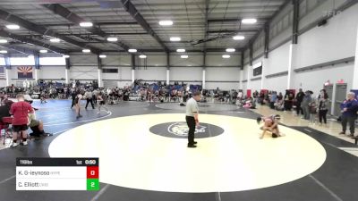 116 lbs Quarterfinal - Kenneth Garcia-ieynoso, Hyperbolic WC vs Caden Elliott, Crismon