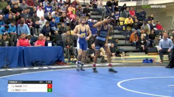 120 lbs Final - Louis Newell, Seneca Valley vs Logan Macri, Canon-McMillan