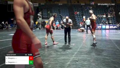 197 lbs Consolation - Joel Shapiro, Iowa State vs Jordan Pagano, Rutgers