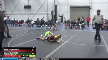92 lbs Round 3 (8 Team) - Chase Sukanick, PA Alliance Blue vs Paul Fitzpatrick, Mavericks