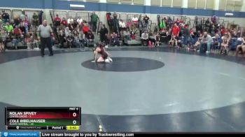 68 lbs Round 1 (4 Team) - Cole Bibelhauser, Floyd Central vs Nolan Spivey, Center Grove