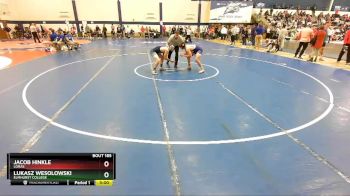 157 lbs Cons. Round 1 - Lukasz Wesolowski, Elmhurst College vs Jacob Hinkle, Loras