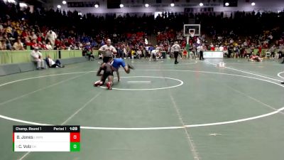 132 lbs Champ. Round 1 - Cameron Volz, Eastern Hancock vs Blake Jones, Lawrence North