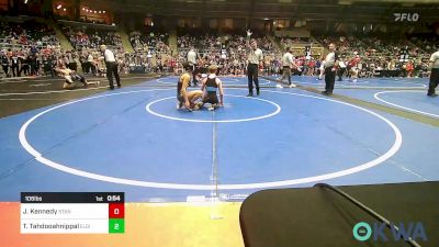 106 lbs Semifinal - Jaxon Kennedy, Standfast vs Talon Tahdooahnippah, Elgin Wrestling