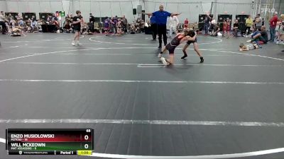 68 lbs Round 3 (4 Team) - Enzo Musiolowski, M2TCNJ vs Will McKeown, Mat Assassins