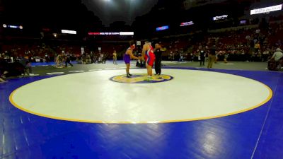 285 lbs Round Of 32 - Miguel Saldana, Indio vs Vladimir Vassiliv, Oakland Tech