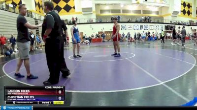 170 lbs Cons. Round 4 - Landon Hicks, HSE Wrestling Club vs Christian Fields, Edgewood Wrestling Club