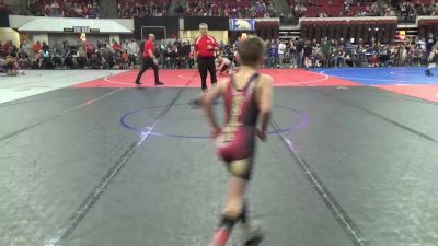 54 lbs Quarterfinal - Ryan Masters, Cabinet Mountain Elite vs Zach Cormier, Billings Wrestling Club