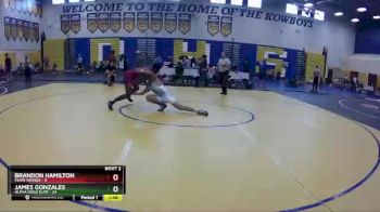 132 lbs Round 1 (8 Team) - James Gonzales, Alpha Dogz Elite vs Brandon Hamilton, Miami Vikings