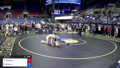 170 lbs Quarters - Angelo Posada, California vs Ryan Burton, New Jersey