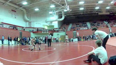 120 lbs Cons. Semi - Ryan Hockaday, Tri West Wrestling Club vs Ashton Goney, Cowan Wrestling Club