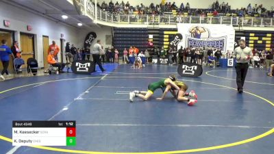 80 lbs Semifinal - Mason Keesecker, Scraper vs Kooper Deputy, Chestnut Ridge