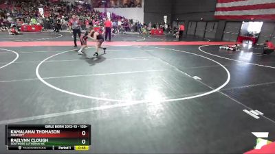 120+ Round 2 - Kamalanai Thomason, Prescott vs Raelynn Clough, Southside Lutheran WC