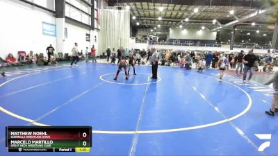 97 lbs Cons. Semi - Matthew Noehl, Guerrilla Wrestling (GWA) vs Marcelo Martillo, Great Neck Wrestling Club