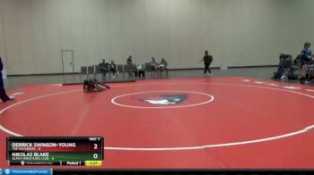 116 lbs Round 2 (6 Team) - Derrick Swinson-Young, The Outsiders vs Nikolas Blake, Alpha Wrestling Club