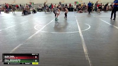 72 lbs Finals (8 Team) - Alex Tara, Revolution Elite vs Paul Regalbuto, NOVA Wrestling Club