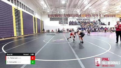 114 lbs Round 2 - Haakon Peterson, Askren Wrestling Academy vs Caleb Schaefer, Maurer & Coughlin Wrestling Club