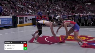 172 lbs Round Of 16 - Waylon Wehler, St. Marys vs Holden Garcia, Notre Dame-GP