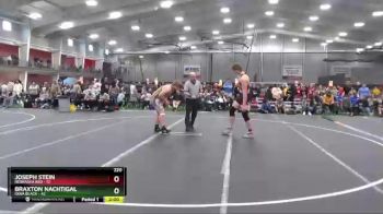 220 lbs Placement Matches (8 Team) - Braxton Nachtigal, Iowa Black vs Joseph Stein, Nebraska Red