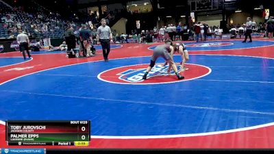 6A-126 lbs Cons. Round 2 - Toby Jurovschi, Jackson County vs Palmer Epps, Lakeside (Evans)