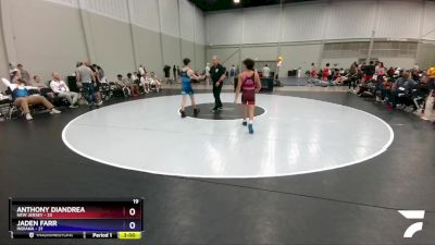 113 lbs Round 2 (8 Team) - Anthony DiAndrea, New Jersey vs Jaden Farr, Indiana