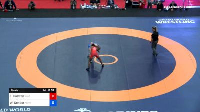 50 kg Final - Erin Golston, NYAC vs Whitney Conder, Army/WCAP