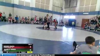 125 lbs Round 3 (4 Team) - Romeo Smith, Center Grove vs Angelo Vargo, Penn