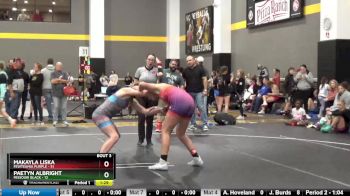 146 lbs Round 2 (4 Team) - Paetyn Albright, Missouri Black vs Makayla Liska, FEWTeamIA Purple