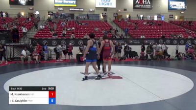 77 kg Cons 8 #2 - Magnus Kuokkanen, Indiana RTC vs Sean Coughlin, Patriot Elite Wrestling Club