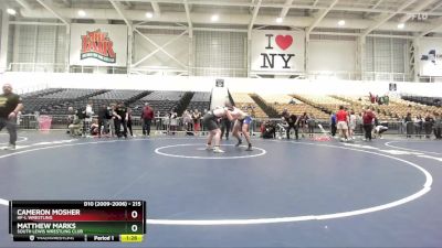 215 lbs 3rd Place Match - Matthew Marks, South Lewis Wrestling Club vs Cameron Mosher, HF-L Wrestling