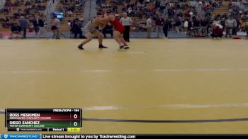 184 lbs Cons. Round 1 - Ross Meskimen, Ridgewater Community College vs Diego Sanchez, Triton Community College