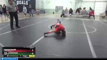 84 lbs Finals (2 Team) - Phil Gianatasio, Edge vs Mason Bauer, Terps Xpress