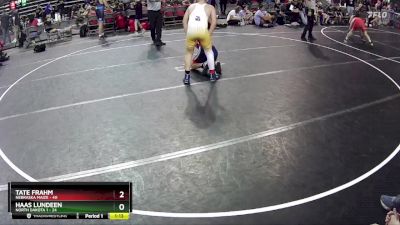 130 lbs Round 1 (6 Team) - Tate Frahm, Nebraska Maize vs Haas Lundeen, North Dakota 1