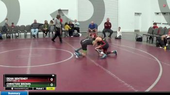 85 lbs Round 2 (8 Team) - Dean Senteney, Legacy Red vs Christian Brown, Death Squad Wrest (IN)