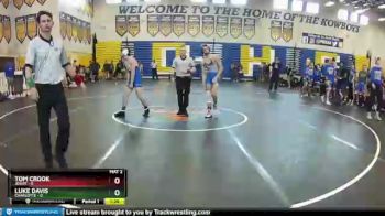 138 lbs Quarterfinals (8 Team) - Braden Basile, Jesuit vs Luke Davis, Charlotte