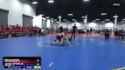 125 lbs Placement Matches (8 Team) - Nolan Savage, Pennsylvania Blue vs Jacob Lootans Jr., Wisconsin