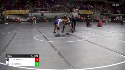 155 lbs Round Of 16 - Vanessa De Haro, Santa Rosa JC (W) vs Samantha Tuttle, Grand Canyon (W)