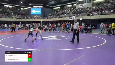 70 lbs Quarterfinal - Nicholas Hoskin, Sicklerville, NJ vs Salvatore Maiorana, Muncy, PA