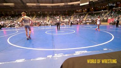 100 lbs Round Of 16 - Te'jon Beals, Harvey Twisters vs Jace Blum, The Best Wrestler